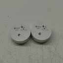 Geevon 2 Pack Water Leak Detectors, 100dB Water Sensor Alarms Flood Detector for Basements, Bathrooms, Laundry Rooms, Kitchens, Garages, and Attics, Water Alarms Battery-Operated (Battery Included)