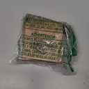 HOMOTEK Privacy Sliding Door Lock with Pull - Replace Old Or Damaged Pocket Door Locks Hardware Quickly and Easily, 2-3/4”x2-1/2”, for 1-3/8” Thickness Door, Antique Brass