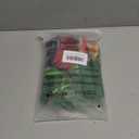 SUNWISHA Christmas Curtain Valance Set - Green Funky Whimsical Holiday Scene with Puppies/Stars/Lights - Playful Kitchen/Bedroom Decor - Upper & Lower Curtains, 52'' L x 18'' W & 36'' L x 26'' W