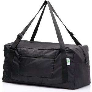 HOLYLUCK Foldable Travel Duffel Bag For Women & Men Luggage Great for Gym (black) One_Size (30L)