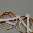 4-inch Silicone Fried Egg Rings Set, 4-pack, Round Mold for Pancakes, Breakfast Sandwich, Nonstick