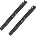 131-4547-03 Mulching Blades Replacement for Toro 22'' Recycler Blades with OE 20330C 20065 104-8697-03 20016 20017 20332 20071 Compatible with Toro Recycler Mower 22 in. Deck 2 PCS