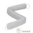 TORRAMI Under Door Draft Stoppers 36 Inch, Heavy Triangle Stop Draft Block Cold Air/ Wind/ Breeze Noise Blocker Door Sweeps Weather Stripping Bottom Seal Light Gray