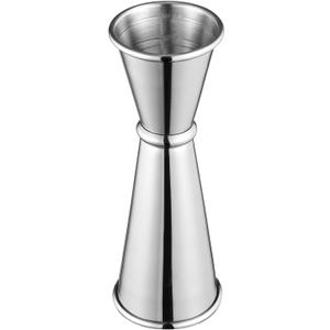 Stainless Steel Japanese Jigger for BartendingLiquor Measuring Double Jigger 1oz 2oz with Measurements Inside (Small, 1, count)