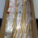 LANGXUN 7.2ft Gold Metal Round Balloon Arch kit, Backdrop Circle Stand Arch Frame for Wedding Birthday Party Decoration, Graduation Decorations and Baby Shower Photo Background