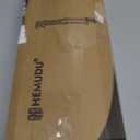 HEMUDU Single Tall Desk Monitor Arm Mount Stand Fit for 27 inch to 42 inch Flat Curved Computer Screen with Swivel, Height Adjustable, Rotation,Holds up to 77lbs, Black