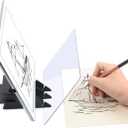 Optical Drawing Board Portable Image Drawing Board Tracing Drawing Projector Painting Board Sketching Tool with PMMA Lens for Kids, Beginners, Artists, etc