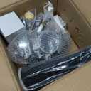 Carburetor Carb Compatible with 2004-2007 Yamaha Rhino 660 YFM660/YXR660FA/FSE/FH/Hunter UTV ATV  Replaces OEM 5KM-14901-00-00 IncludesAir Filter, Fuel Filter, Spark Plug, Intake Manifold Boot