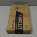 TVON Universal TV Stand Base, Swivel Table Top TV Stand for 20-43 inch TVs/Monitors with 4 Level Height Adjustment and Tempered Glass Base, Holds up to 88 Lbs, VESA 200x200mm