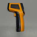 KNINE OUTDOORS Infrared Thermometer Laser Temperature Gun, -58 to 1112, Single Laser Targeting, Distance to Spot Ratio 12:1, for Cooking, Oven and Meat (Orange)