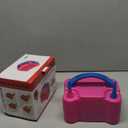 Balloon Pump Electric,110V 600W Balloon Blower Inflator Dual Nozzle Air Pump Balloons Inflator for Decoration, Party, Sport,Gifts:2 Balloon Tying Tools (Rose Red)