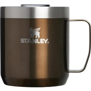 STANLEY Everyday Camp Mug 12oz | Drink Through Lid | Cup for Coffee, Tea and Drinks | Insulated Stainless Steel Coffee Mug | BPA-Free | Gunshine Metal
