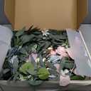 Lisuun 9FT Wedding Arch Flower Garland, Handmade Wedding Table Decorations,Head Table Floral Decor for Noble and Charming Wedding Ceremony, Dusty and Blush