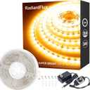 32.8ft Warm White Led Strip Lights for Living Room, Home Decor, 600 Leds, Dimmable, Super Bright Flexible LED Light Strips for Bedroom, Kitchen, Vanity Mirror, House Warming Gifts New Home