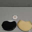 EIDOS Strapless Backless Sticky Push Up Bra - Invisible Adhesive Bra for Women with Nipple Covers 2025 (US, Cup Band, B, Beige+Black)