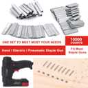 Werktough Staples 8mmx1000x2+10mmx1000x2+12mmx1000x2+14mmx1000x2+14mmx1000Tx2 x1