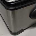 Chefman 4.5 Liter Deep Fryer w/Basket Strainer, XL Jumbo Size, Adjustable Temperature & Timer, Perfect for Fried Chicken, Shrimp, French Fries, Chips & More, Removable Oil-Container, Stainless Steel