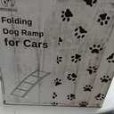Portable Dog Ramp for Car Foldable Dog Car Ramp for Truck, SUV, High Bed & Sofa with Anti-Slip Feet & Traction Carpet Small to Large Breeds (63" Long & 17" Wide)