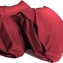 Cooling Queen Pillow Cases Set of 2 Breathable Cool Silky Soft, Moisture Wicking for Hot Sleepers,Hair and Skin Friendly,Red,2 Pack,20x30IN
