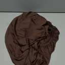 Smiry Round Spandex Tablecloth, Elastic Fitted Washable Tablecloths for 36"-44" Tables, Waterpoof Stretch Picnic Table Cover for Dining, Indoor and Outdoor, Coffee