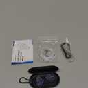 Hearprotek Concert Ear Plugs, 2Pairs Reusable High Fidelity Musician Ear Plugs for Concerts Loud Music-Noise Reduction Ear Protection Earplugs for Rave,Festival,Music,Tinnitus Relief (Blue+Black)