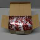 50Ft Christmas Red Tinsel Garland Xmas Tree Decorations Metallic Glitter Twist Garland for Christmas Decorations Anniversary Birthday Wedding Holiday Supplies Indoor Outdoor Supplies