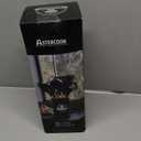 Astercook 39 PCS Kitchen Utensils Set, Silicone Cooking Utensil Sets with Wooden Handle, 446F Heat Resistant Food Grade Spatula Set, BPA Free Kitchen Gadgets Tools Set & Spoons for Nonstick Cookware (Black)