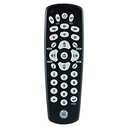 GE Universal Remote Control for Samsung, Vizio, LG, Sony, Sharp, Roku, Apple TV, RCA, Panasonic, Smart TVs, Streaming Players, Blu-ray, DVD, 3-Device, Black, 24991
