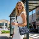 AOCINA Crossbody Bags for Women Multi Pocket Nylon Lightweight Ladies Purses Messenger Shoulder Handbags Satchel Travel Bag