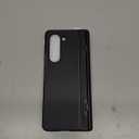 BXYJY for Samsung Galaxy Z Fold 5 Case with Stand, Front Screen Protector, Hinge Protection, Slim & Rugged, Full Body Hard Cover, Daily Drop Protective Phone Case for Samsung Z Fold 5 5g 2023, Black