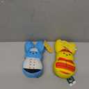 Peeps Dress Up Firefighter Easter and Builder Easter Plush Plush, 5.75 in, 2 pack