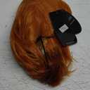 S-noilite Unisex Cosplay Short Straight Hair Wig Women Mens Anime Comic Party Costume Wigs Dark Orange