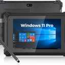 MUNBYN 2025 Rugged Windows Tablet IRT06, 8" Windows 11 Pro, 8GB+128GB Tough Tablet, 700nit Sunlight Readable, Intel N5100 Rugged PC for Construction, Industrial, 2Y Protection