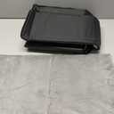 Rest-Eazzzy Cat House for Outdoor Cats, Weatherproof and Insulated Feral Cat House with Mat and Clip, Easy to Put Together, Selfwarming Cat Shelter for Winter (Black, Waterproof House-L)