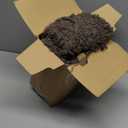 MIULEE Pack of 2 Throw Pillow Covers 26x26 Inch Chocolate Faux Fur Decorative Sherpa Pillow Covers Fuzzy Accent Soft Sheepskin Fleece Cushion Cases for Boho Home Decor Couch Living Room Bed