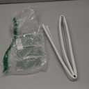 Door Draft Stopper, 36" Cuttable Door Sweep for Bottom of Door, Under Door Draft Blocker Insulator, Weather Stripping Door Seal, Door Gap Filler Soundproof, Dust Blocker, Noise Stopper (White, 36")