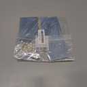 20Pcs 5.12x7.09'' Laser Cut Wedding Invitation Cards With Envelopes Rhinestone Pearls and Ribbons for Quinceanera Invitation Bridal Shower Baby Shower Party Invite (Dusty Blue)