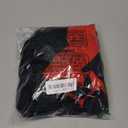 Stand Collar with Hood Reversible Cloak Masquerade Cape Costume, Black and Red (35"/90cm)