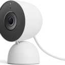 Google Nest Cam Indoor (Wired, 3rd Gen) - Security Camera with 2K Video and Gemini, Night Vision, 2-Way Audio, Works with Google Home - 2025 Model - Snow