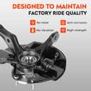 Front Left Driver Side Steering Knuckle & Wheel Bearing Hub Assembly for Honda Civic 2012 1.5L 1.8L L4, Not for SI model, LK097, 51216-TR3-Y00, 51216-TR0-A00