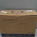 12.5 Inch Small Smart TV Full HD 1080P,Compact Flat Screen Smart TV with Built-in APP,Digital ATSC Tuner,USB/VGA/HDMI Inputs,12V Car Charger Small Smart tv for Kitchen,Bedroom,Camper (smart TV)