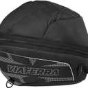 ViaTerra Motorcycle Riding Helmet Bag I Avoid Scratches & Dirt on Helmet Visor I for Safe Carry & Storage of Motorcycle Accessories I Soft Fleece Lined with Foam Padding