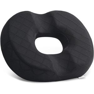 EPSCY Memory Foam Donut Cushion for Coccyx, Hemorrhoid, Sciatica & Tailbone Pain Relief - Pressure Reducing Seat Cushion with Removable Cover - Postpartum Pillow for Office Chair, Car, Wheelchair