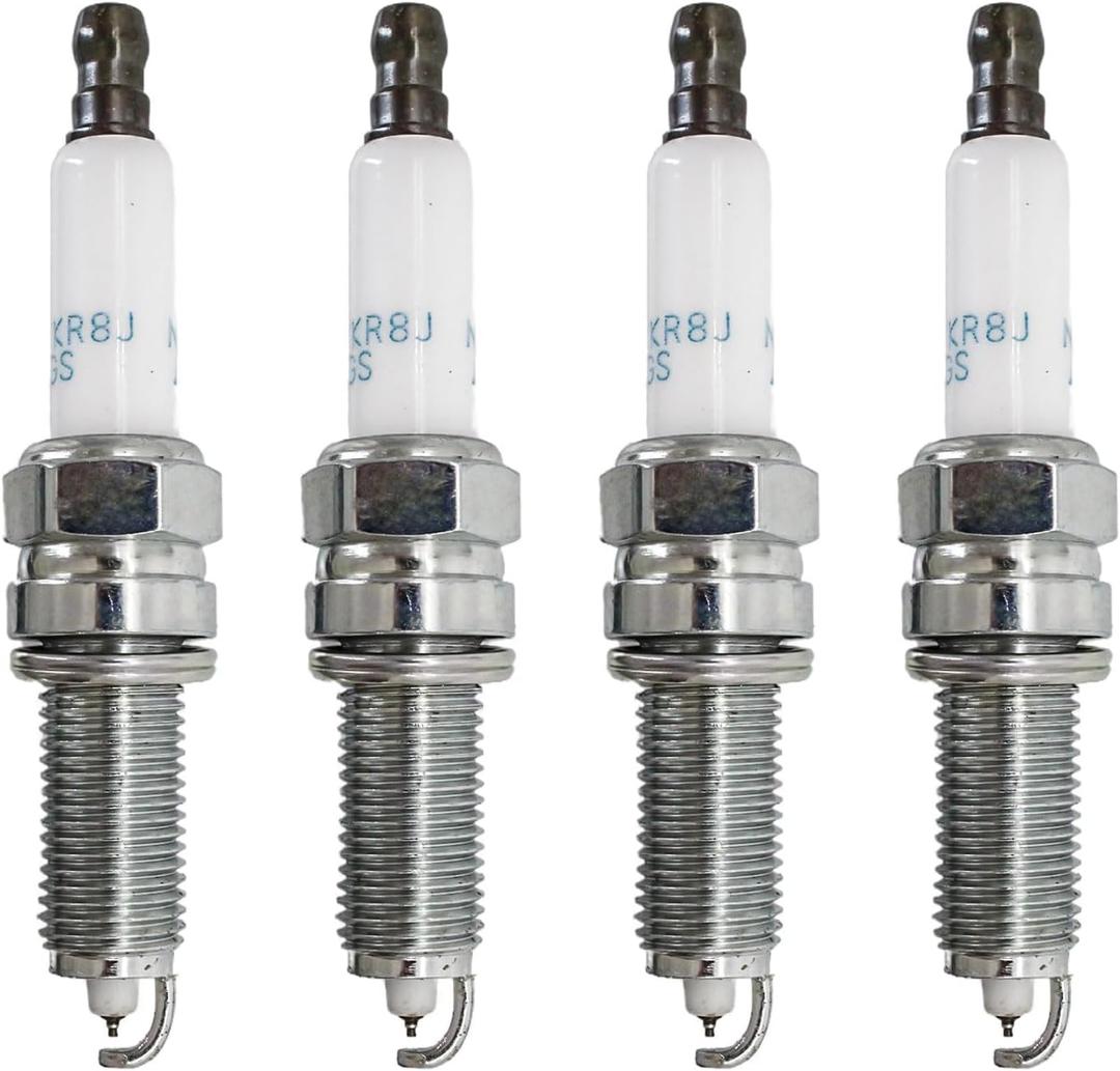 Spark Plug Set 18875-08085 Compatible with Hyundai ELANTRA 2021-2023 Kia K5 2021-2023 1.6L L4 Engine Replaces 1887508085 4 Piece OEM Factory Direct Fit Ignition Parts (4 Pack)