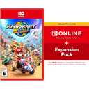 Mario Kart World + Nintendo Switch Online Expansion Pack 12-Month Individual Membership Digital Bundle
