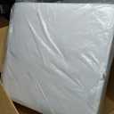 CRAURU Firm Couch Cushion Replacement 24 * 24 * 6 Inch High Density Foam Replacement Sofa Cushions Wrapped with Polyester Batting Couch Cushion Inserts with Removable Cover