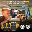 Powerty Floor Mats for 2025 2026 Chevrolet Chevy Equinox (Non EV) / GMC Terrain Car Mat, All Weather TPE Custom Cargo Liner Seat Back Cover Protectors Accessories (Floor Mats+Backrest Mat+Trunk Mat)