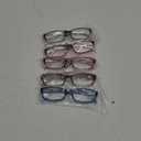 Kerecsen Reading Glasses 5 Pairs Fashion Ladies Readers Spring Hinge with Pattern Print Eyeglasses for Women (5 Pack Mix Color, 3.50)