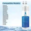 EDR1RXD1 Replacement for Whirlpool EDR1RXD1, W10295370A, Everydrop, WHR1RXD1, P8RFWB2L, P8WB2L, P4RFWB, 46-9930, 46-9081 (4)