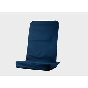 Original BackJack-Made in The USA- Extra Large Tough Duck Navy Lightweight Floor Seating Chair for Gaming, Families, Parents, Daycare, Back Support, Reading, Yoga, Meditation, Dorm